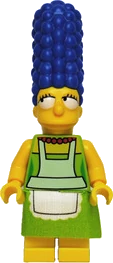 Minifigure LEGO de Marge Simpson provenant de l'ensemble 71006