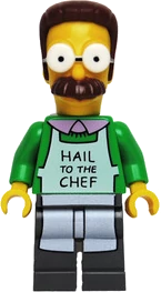 Minifigure LEGO de Ned Flanders provenant de l'ensemble 71006