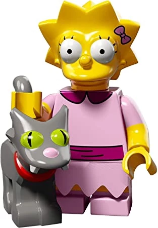 LEGO Simpson - Lisa en tenue du dimanche avec Snow Ball II