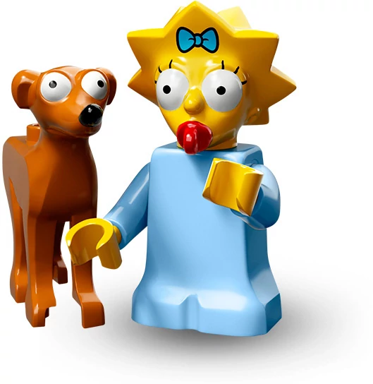 Minifigure LEGO Simpson : Maggie