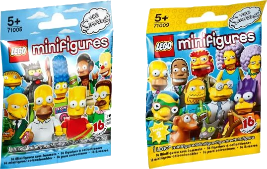 LEGO Simpson - Minifigures