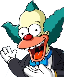 Krusty le Clown - Les Simpson.