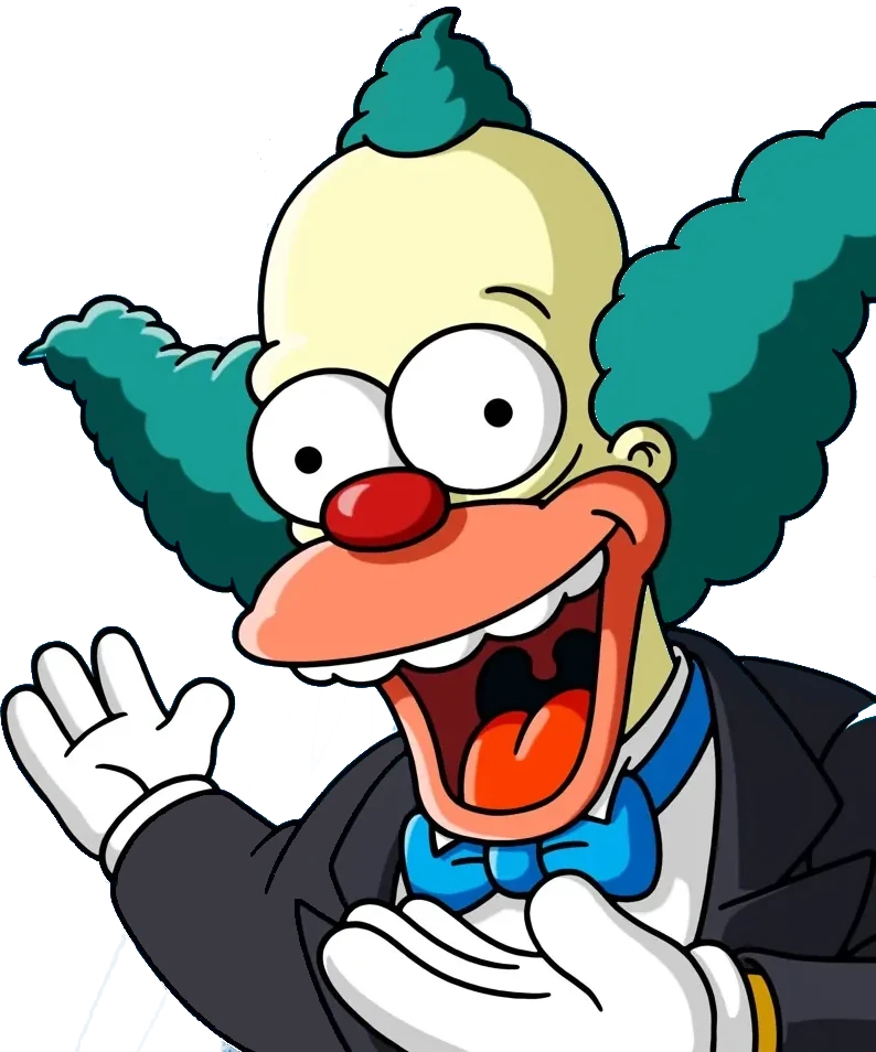 Krusty le Clown - Les Simpson.