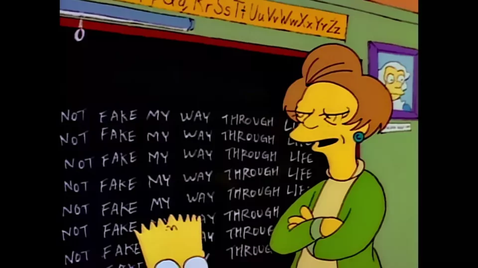Tes notes ne font que dégringoler !