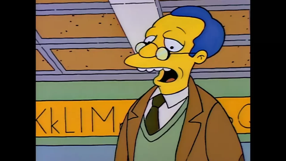Cette peur a fait de Bart un cancre. Et cependant, il semble en être...