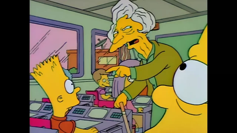 Je t'ai entendu souffler, Bart Junior. Vous resterez après la classe !