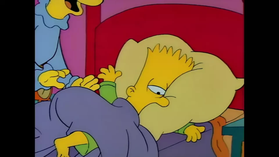 Réveille-toi, Bart ! Il est l'heure de se lever, mon chéri.