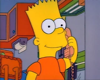 Bonjour. Tu es sur la hotline de Krusty.