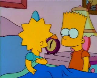 Quoi, Bart ? Il est 6 heures !