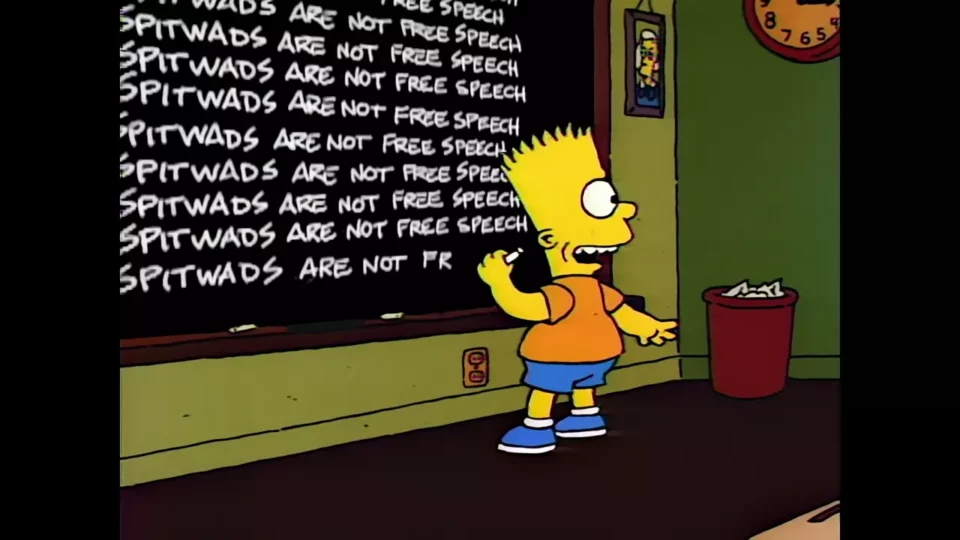 CRACHER N'EST PAS UNE LIBERTÉ D'EXPRESSION