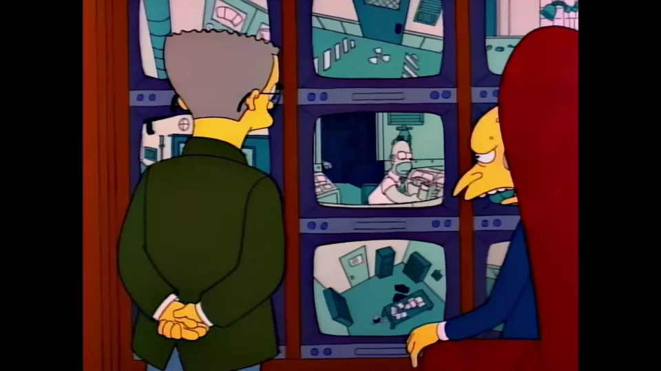 - C'est qui, le bouquineur ? - Homer Simpson.