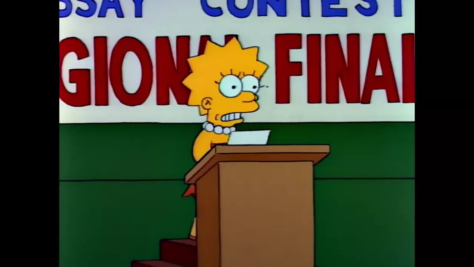 les arbres de Springfield n'étaient qu'arbustes aspirant au soleil.