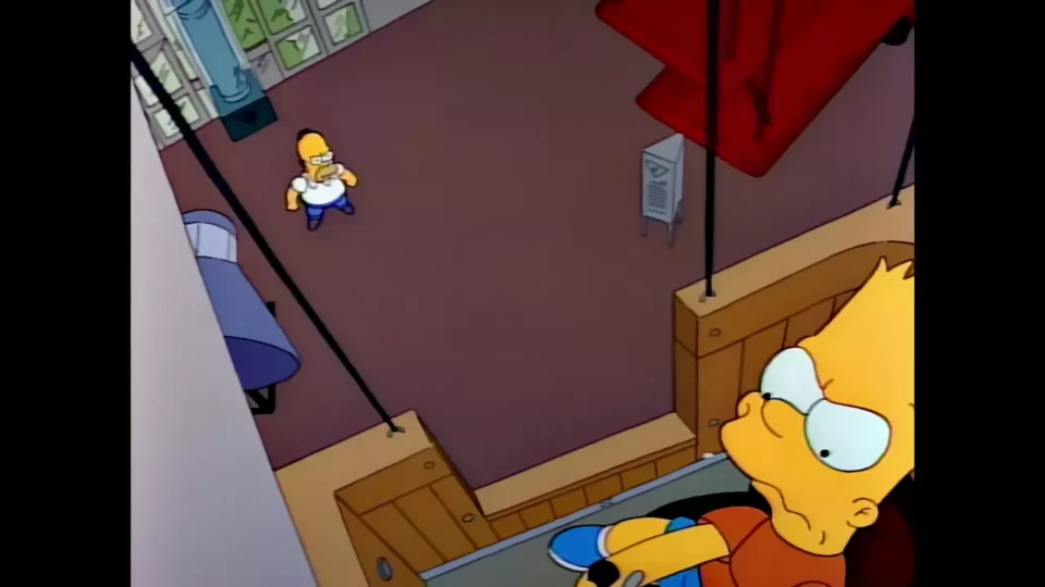 Bart, sors du "Spirit of St. Louis" !