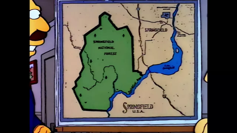 M. le Député, voici la forêt nationale de Springfield.