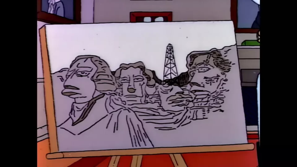 On va forer du pétrole dans la tête de Teddy Roosevelt.