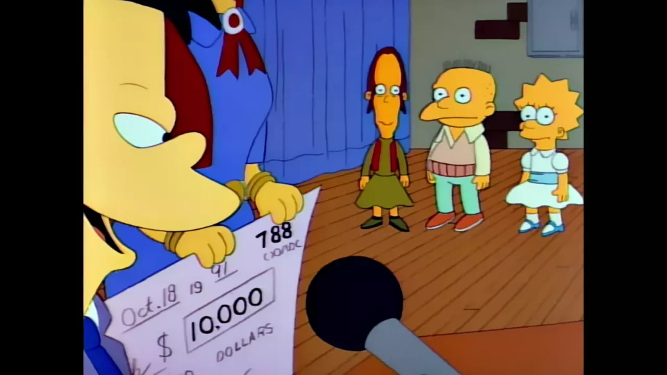 Et surtout, la courageuse Lisa Simpson, dont la prose enflammée...