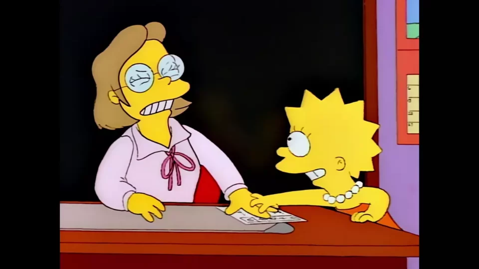 Lisa, tu me fais mal.