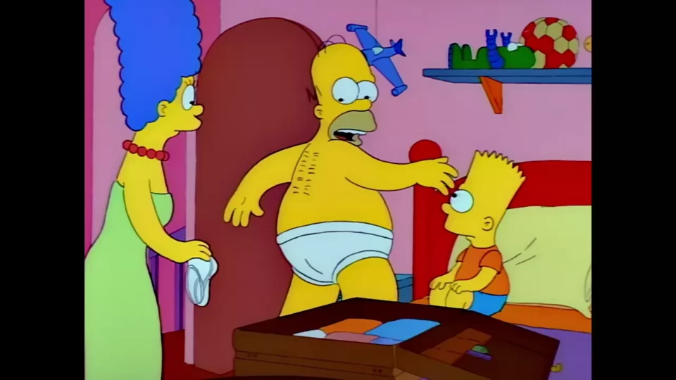 Marge, je rêve ou j'ai plus de poils dans le dos ?