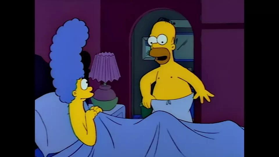 Marge, depuis que les enfants sont partis, j'ai perdu 2 kg.
