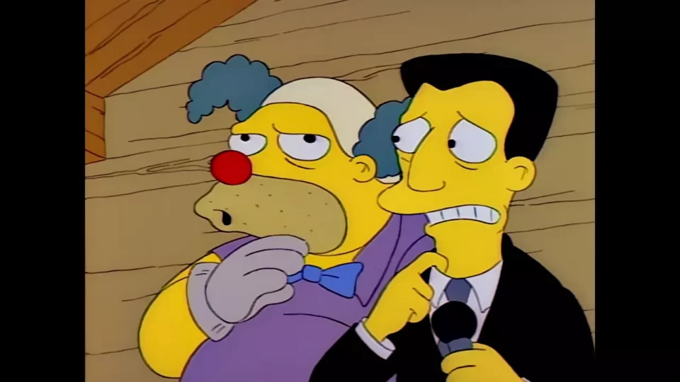 Si, Bart. Je suis le vrai Krunchy le clown.