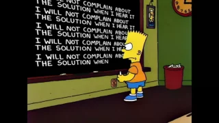 JE NE ME PLAINDRAI PAS DE LA SOLUTION