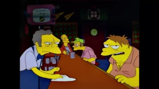Quand Moe a fermé, Barney a perdu sa source de revenus.