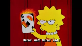 Le costume de Burns!