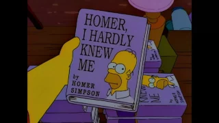 JE ME CONNAISSAIS À PEINE D'HOMER SIMPSON