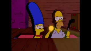 Mon Dieu, Marge. La chose s'est enfuie.