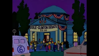 DÉBAT DOLE-CLINTON 5 DOLLARS