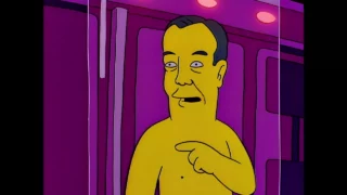 Je suis avec vous. Homer, sortez-nous de là.