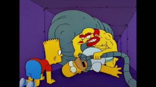 Bart, je t'en prie. Le gardien et moi essayons d'avoir une conversation.