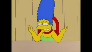 Homer, j'arrive pas à croire qu'un bout de brocoli t'ait tué.