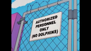 RÉSERVÉ AU PERSONNEL (DAUPHINS INTERDITS)