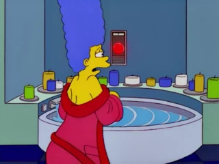- Bonjour, Marge. - Mon Dieu.