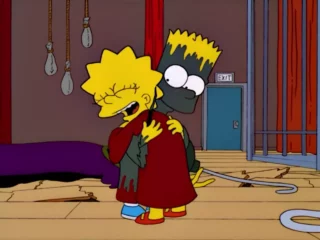 Bart, tu m'as sauvée.