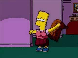 c'est moi, Bart Simpson.