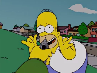 Ned Flanders pointe un pistolet sur moi !