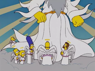 Homer Simpson, il est temps de recevoir ce que tu mérites. 
