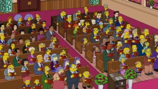 ♪ Praise God from whom all praisings flow ♪