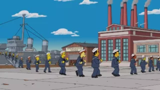 ♪ Our boys came back to the factory floor ♪