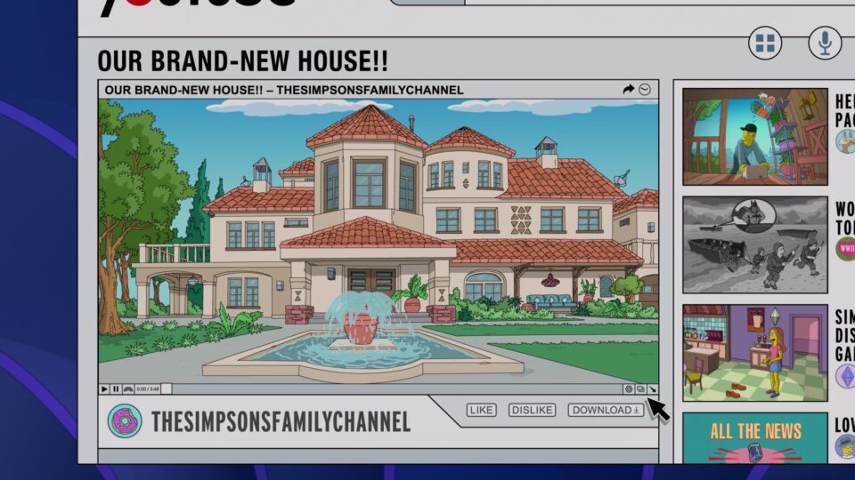 S34E12 : Le manoir des Simpson