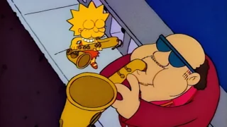 S01E06 : Lisa faisant un boeuf avec Murphy alias Genvices Sanglantes