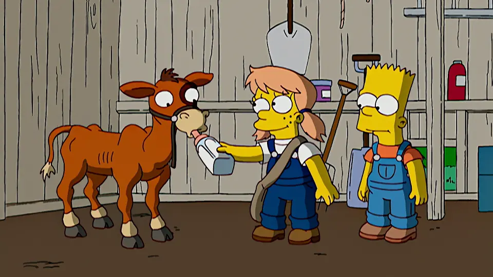 Les Simpson - S19E17 - Tragédie bovine