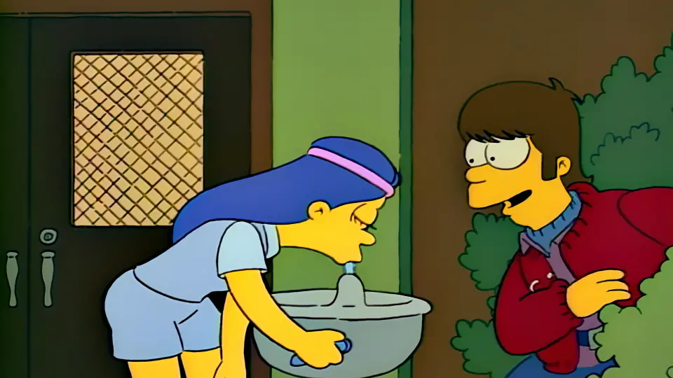 Les Simpson - S02E12 - Il était une Fois Homer et Marge