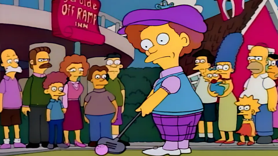 Les Simpson - S02E06 - Mini golf, mini beauf