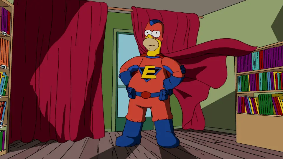 Les Simpson - S21E01 - Super Homer