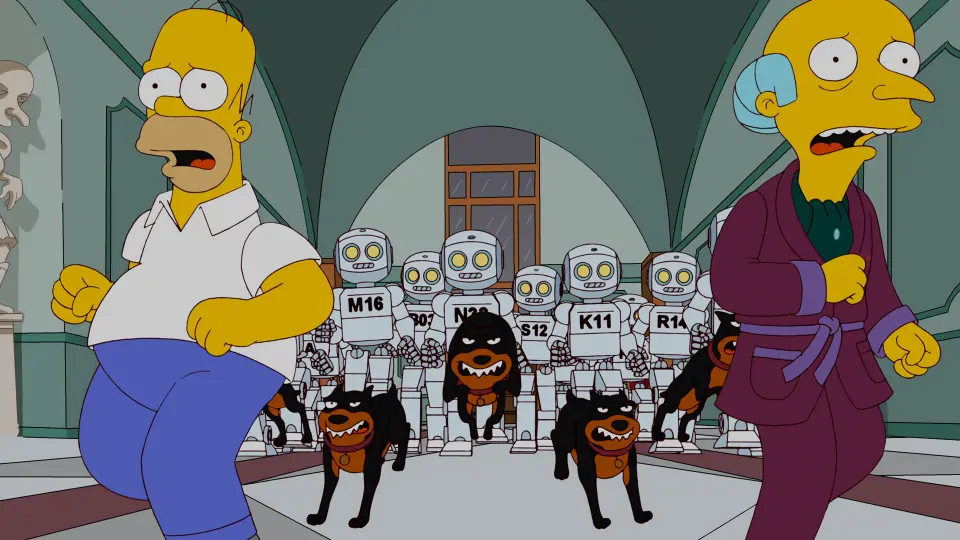 Les Simpson - S23E17 - Aïe, robot !