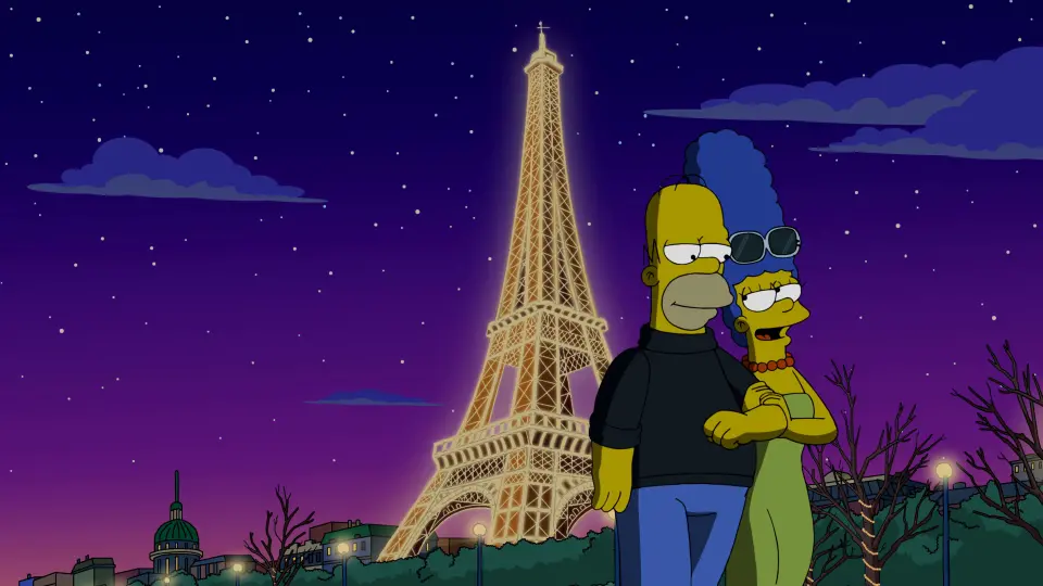 Les Simpson - S27E20 -  Souvenirs de Paris