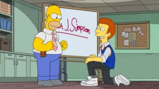 Les Simpson - S31E02 - Vise haut ou vise Homer